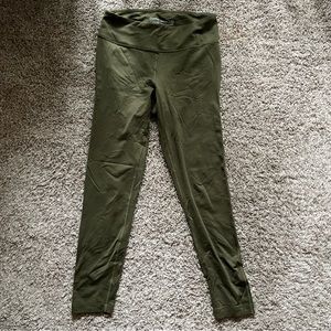 Ankle length outdoor voices high waisted leggings size medium